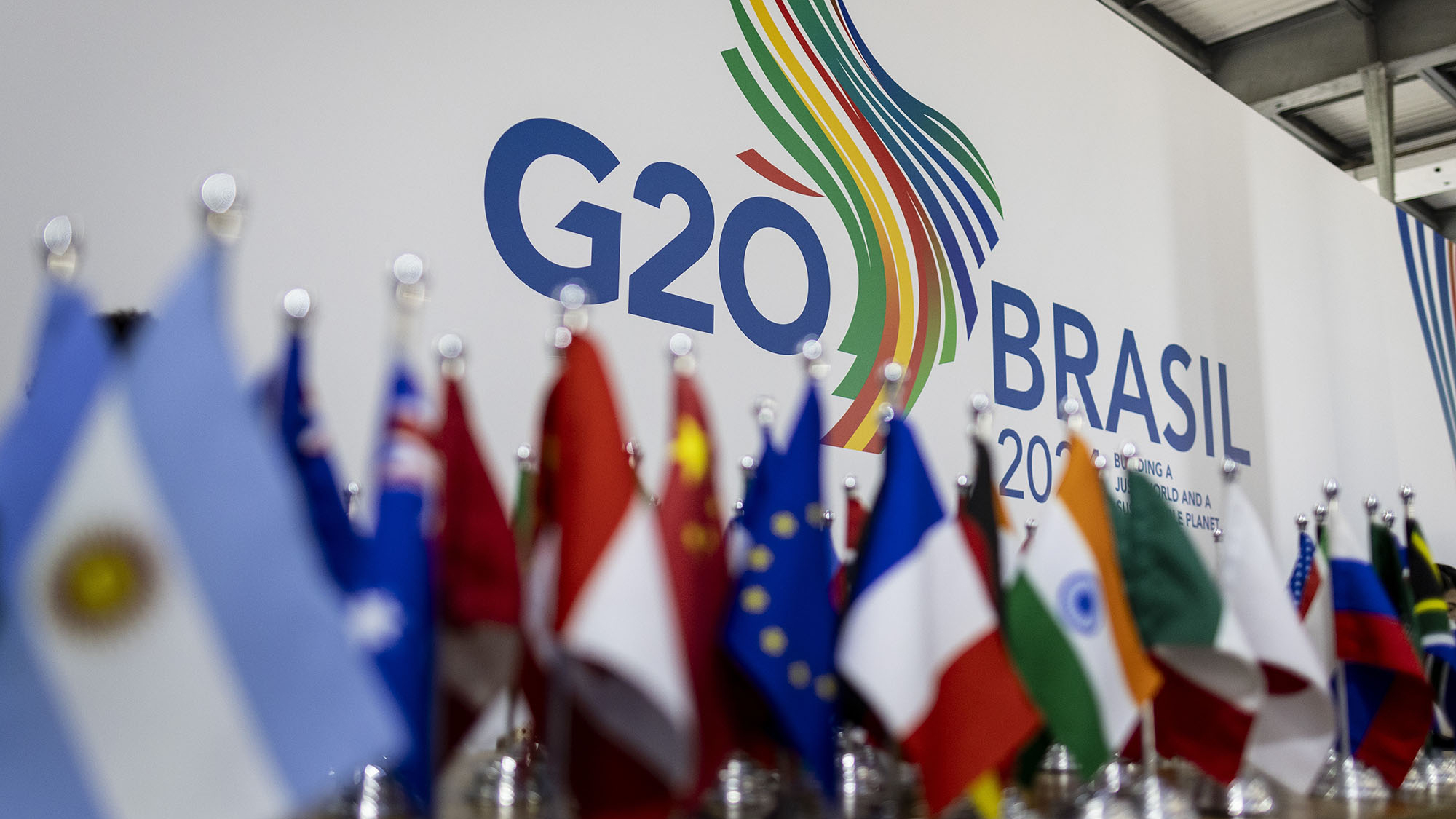 At the G20 finance meeting in Sao Paulo, Western powers engaged in intense discussions of handling frozen Russian assets amidst deep-seated geopolitical differences. 

Image Source: Bloomberg 