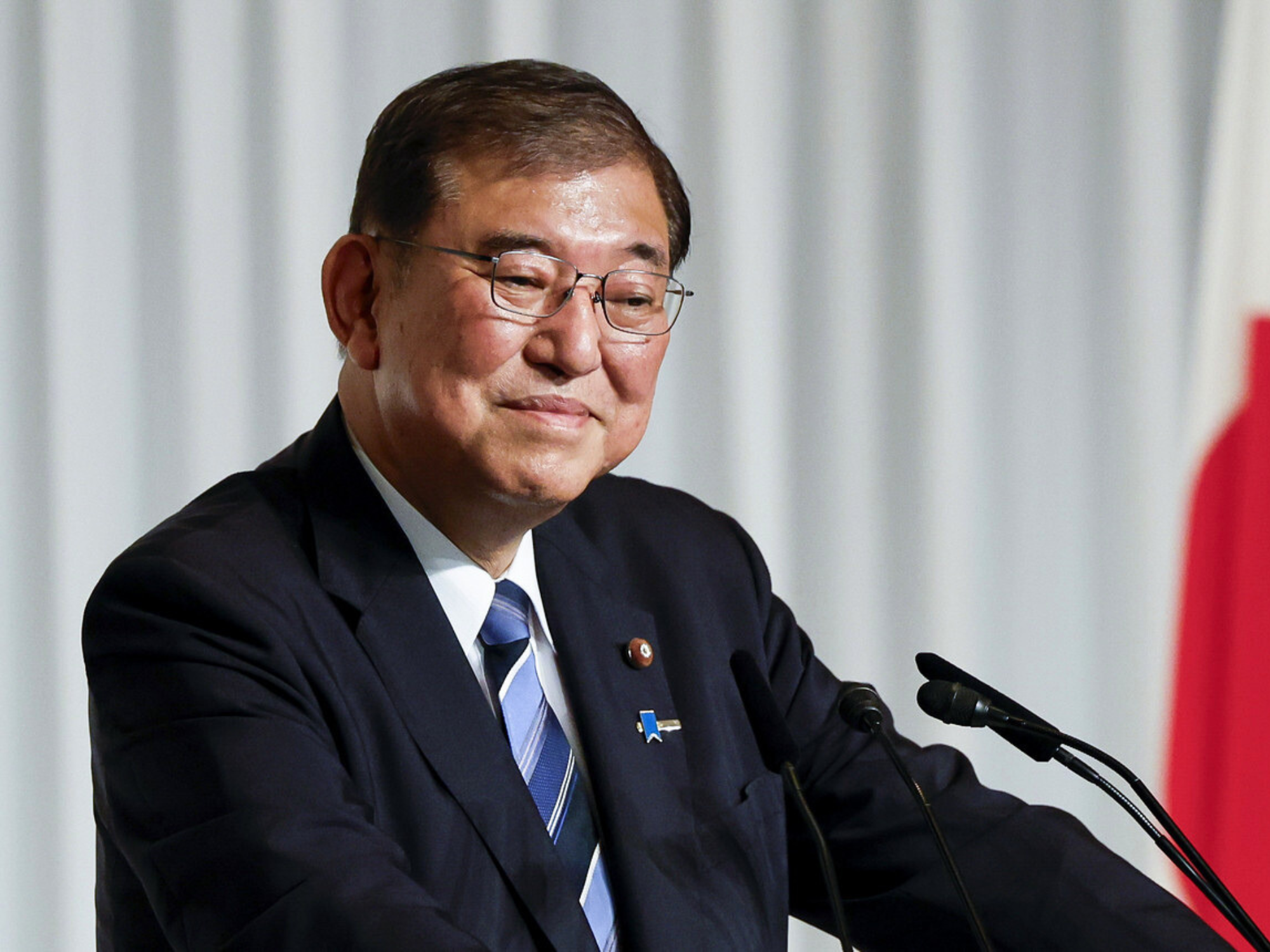 Japan’s new Prime Minister Shigeru Ishiba set to be formally anointed. 

Image Source: Politico 